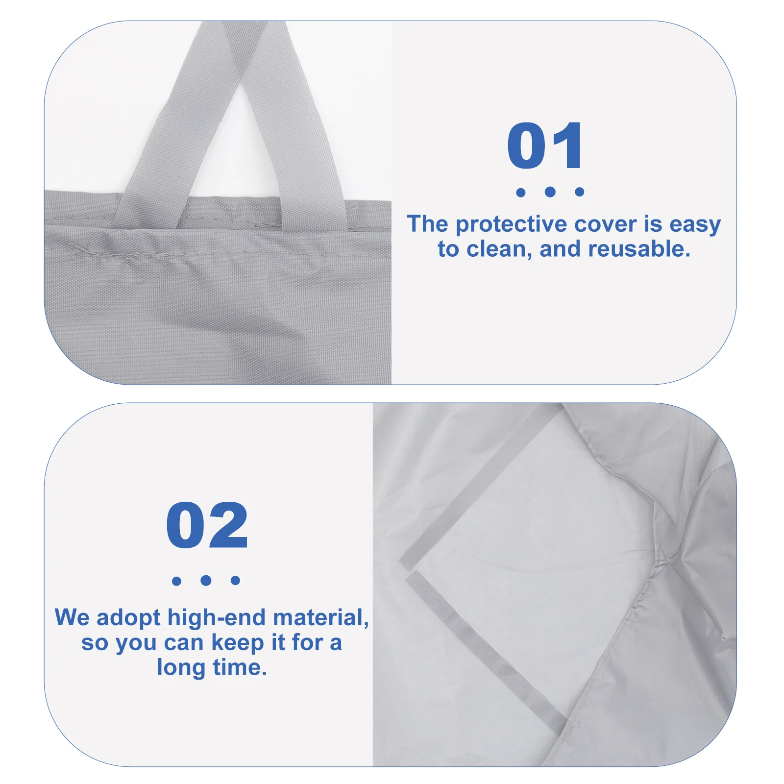 Outdoor Awning Cover Awning Protector Dust Patio Rainproof Oxford Cloth Protective Shade Canopy Shelter Sunscreen