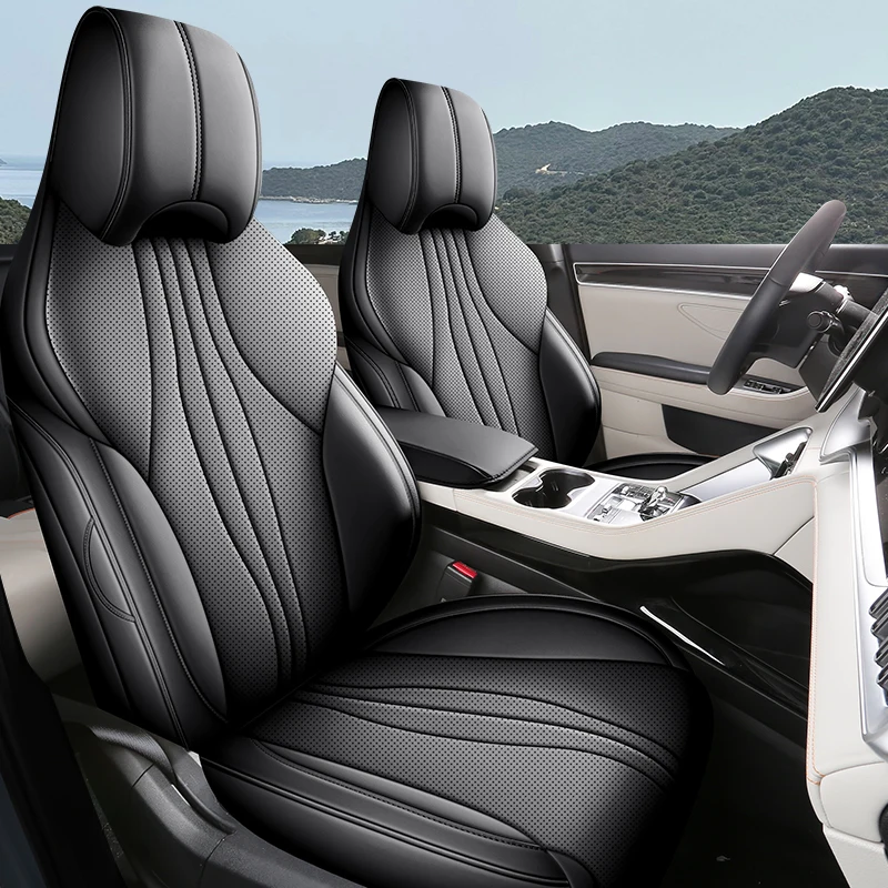 

Original Car 1: 1 Design Car Seat Covers Full set For BYD Song Puls 2025 EV DM-i PU Leather Protective Seat Cover Accessories