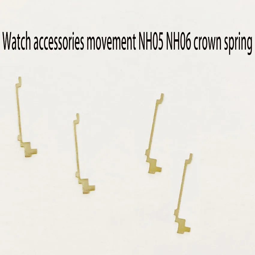 Los accesorios de reloj son adecuados para el movimiento mecánico Seiko NH05 NH06 resorte de cabeza piezas de reparación de movimiento SEIKO