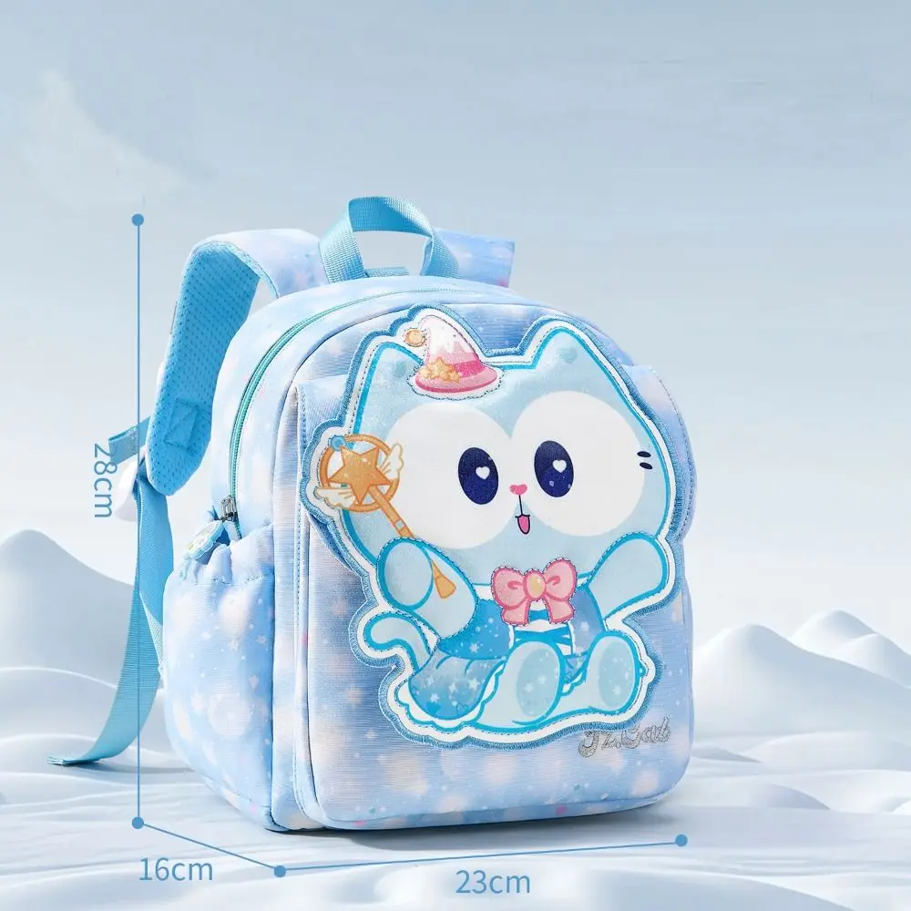 Sac à dos de dessin animé de grande capacité pour enfants, sac créatif pour enfants, sac à dos pour la maternelle, chat mignon, nouveau