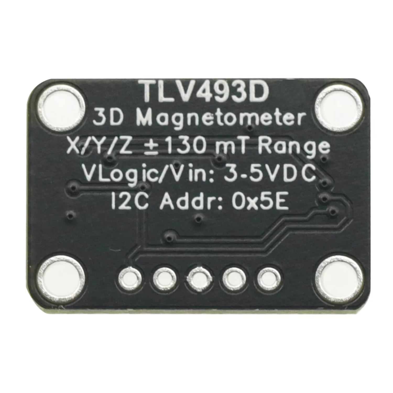 1 قطعة TLV493D وحدة قياس المغناطيسية ثلاثية المحاور لـ STEMMA QT QWIIC اردوينو جديد