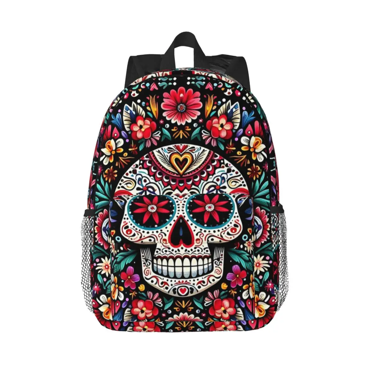 

Рюкзак с мексиканским черепом, Лидер продаж, рюкзак большой емкости для мальчиков и девочек, сумка для книг, сумки на плечо для мужчин, женщин, детей, школьная сумка