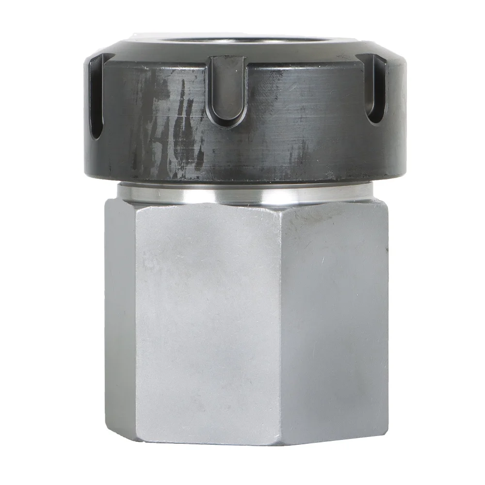 ER-40 Square Collet Block Hex Collet Block Chuck Holder untuk Mesin Bubut CNC Mesin Ukir