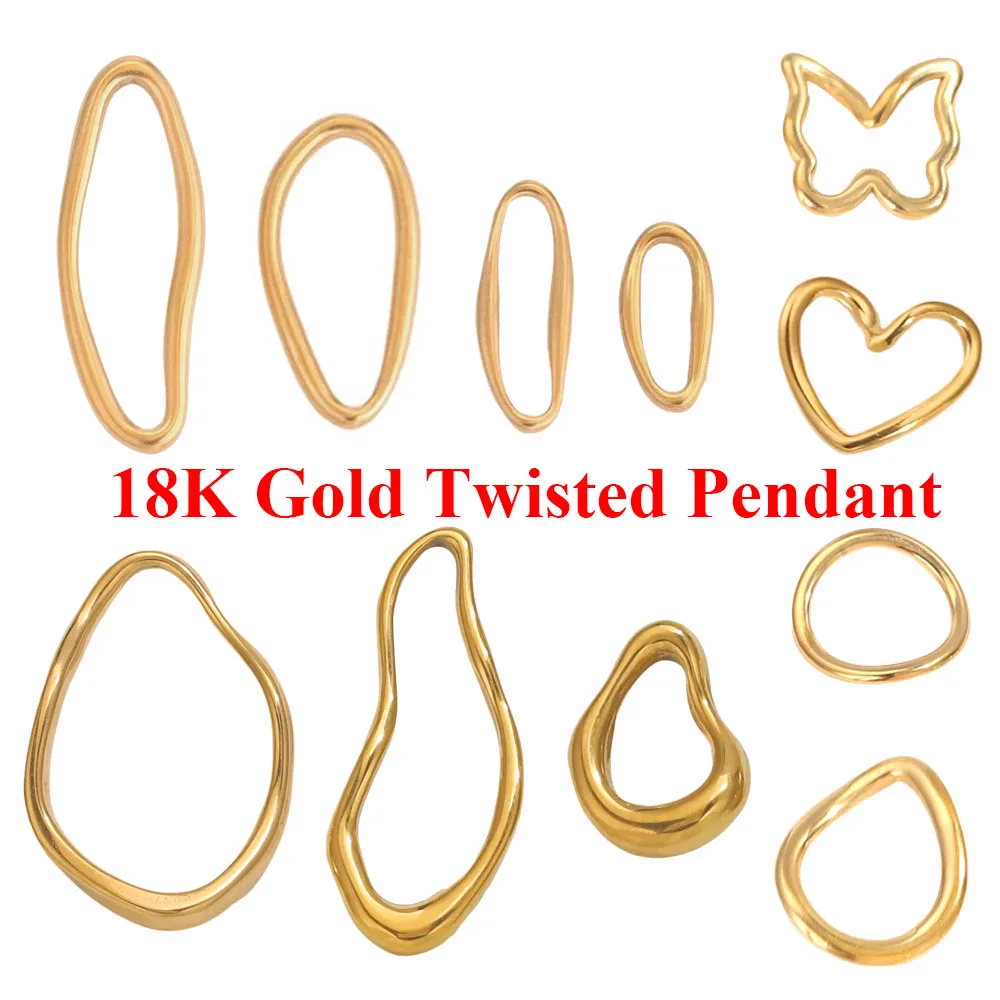 

5 шт., соединители из нержавеющей стали для изготовления ювелирных изделий