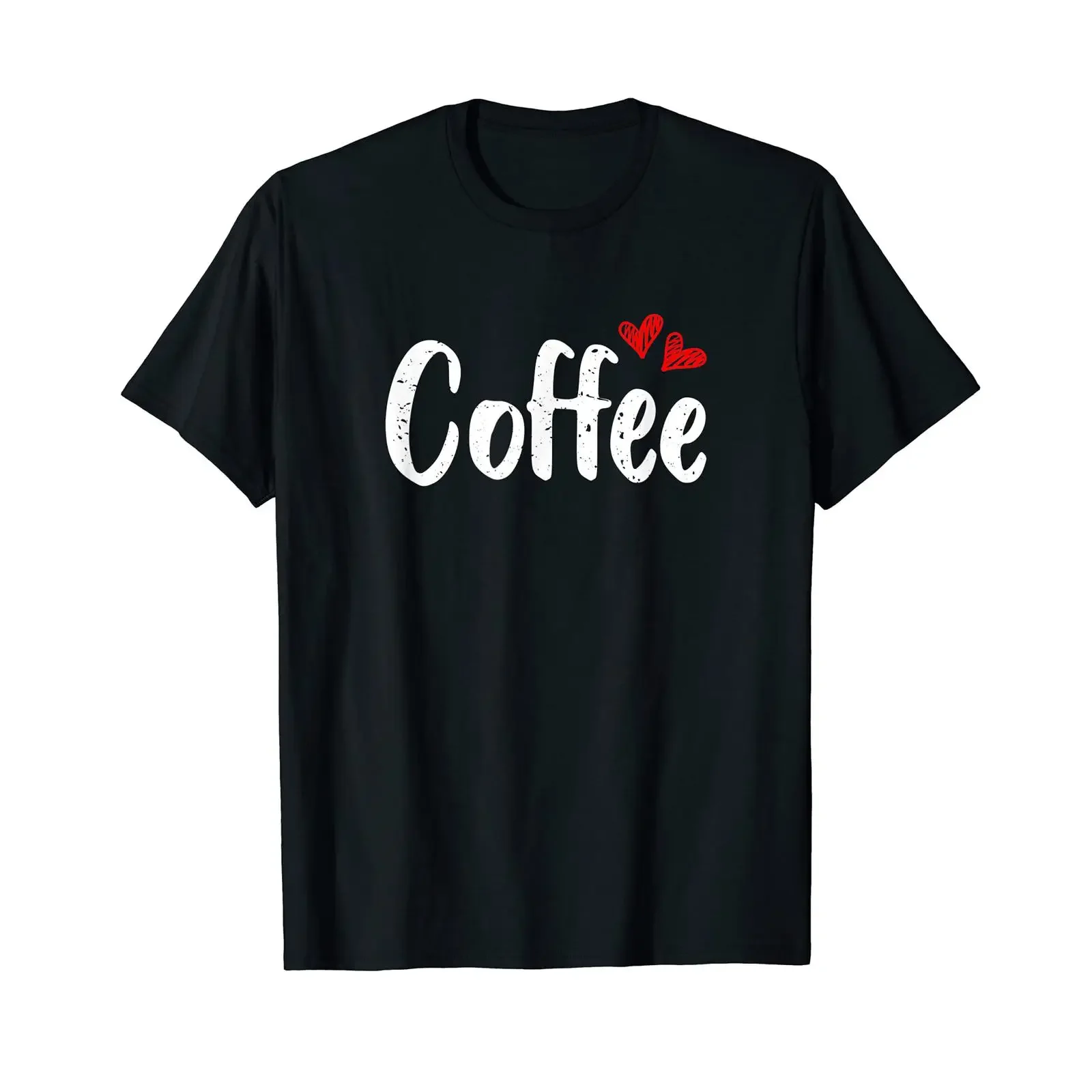 Coeur de café Amateur T Shirt vintage Washed Slightly Soft Breathable Stretched Versatile homme fashion streetwear Casual