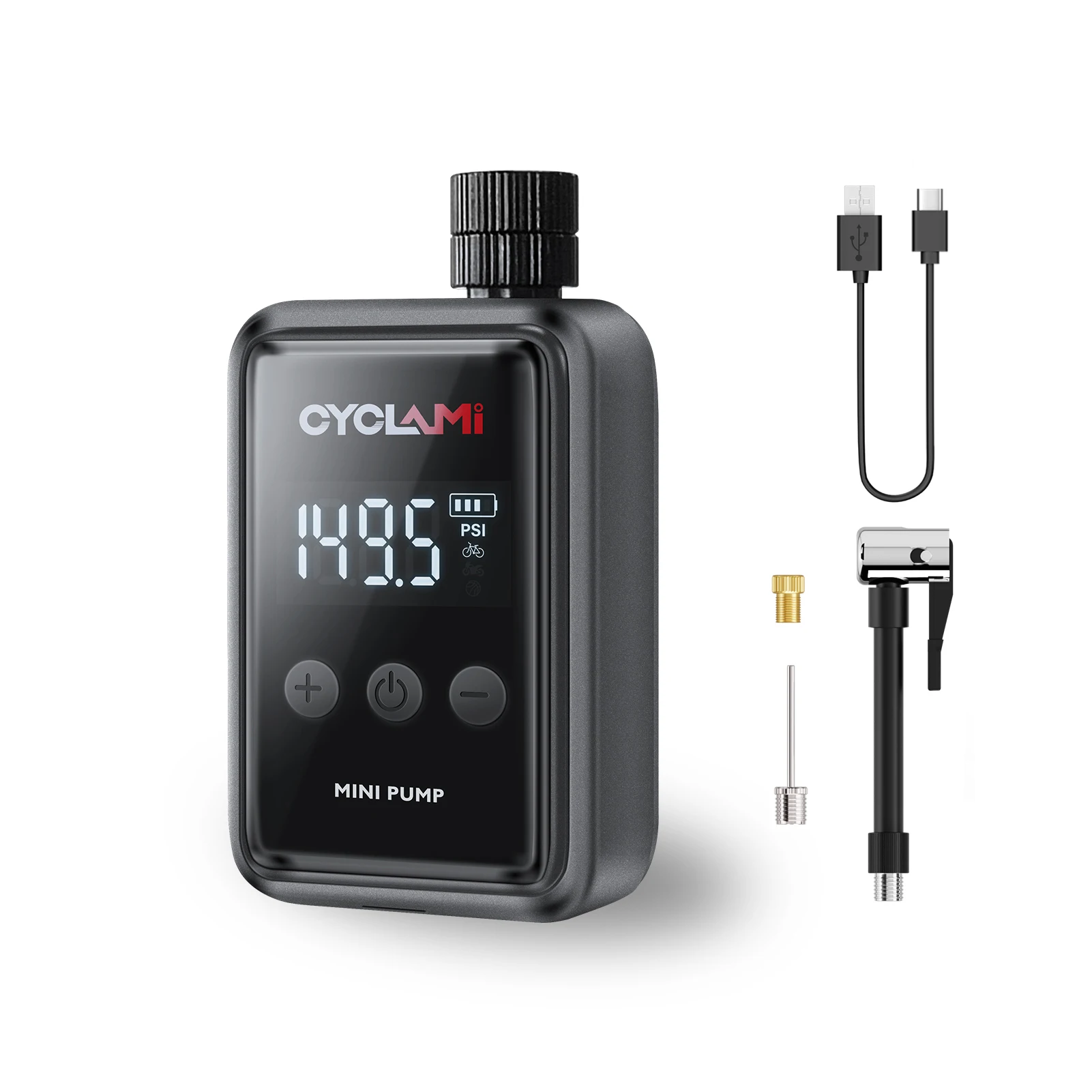 

Portable 150 PSI Digital Display Mini Bike Pump Wireless Electric Bike Tire Inflator Ciclismo Compressor Air Pump