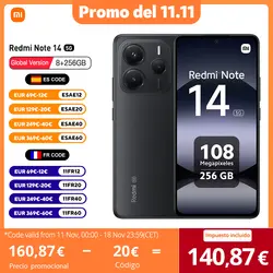 Xiaomi Redmi Note 14 5G 8GB RAM / 256GB 108MP OIS - 6.67