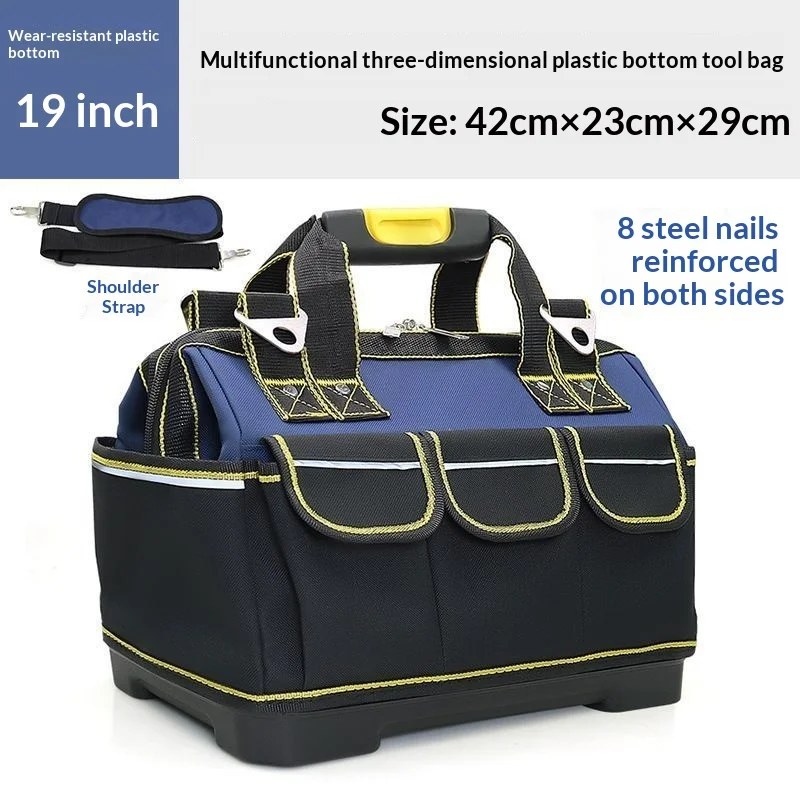 

Multifunctional storage, thickened wear-resistant full set of electrical woodworking kits, portable hardware kits