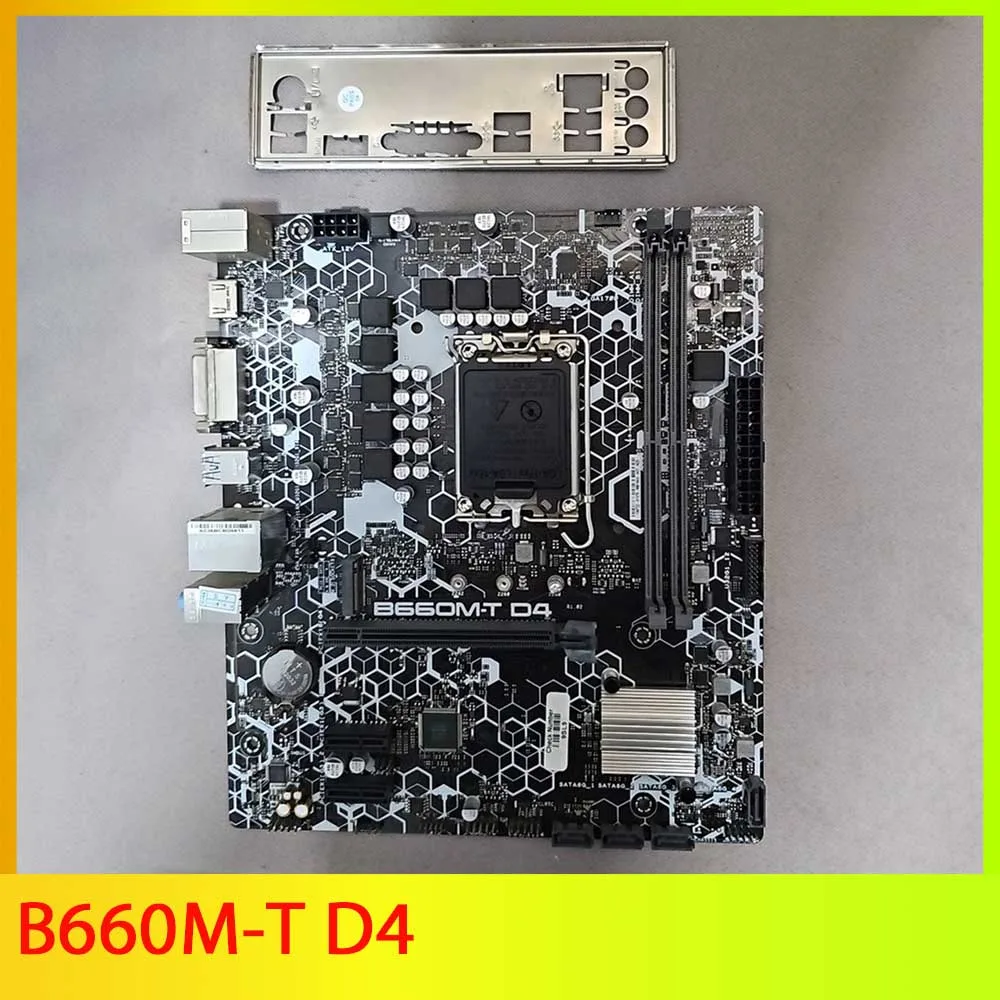 

Для материнской платы AS-US DDR4 поддерживает процессор 12/13 поколения Интерфейс USB3.2 B660M-T D4