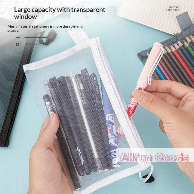 [TG835] Kantong Pensil Berjari - Ideal Stationery & Office Supply ulasan dan harga