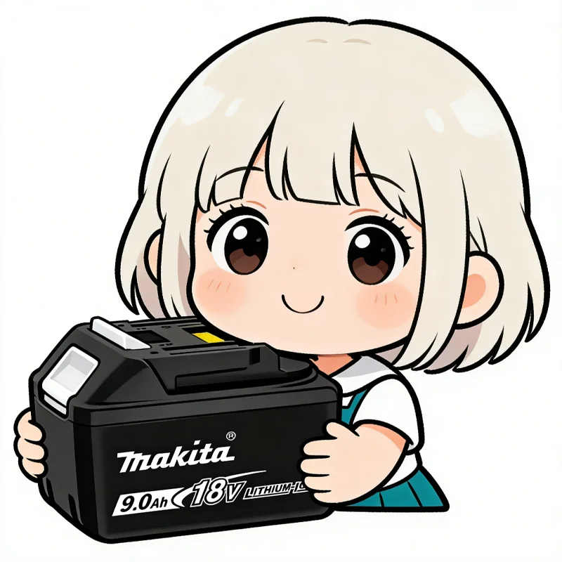 

Makita 18V 9.0Ah 9000mAh Lithium-ion Battery Rechargeable with Charger Compatible with BL1860B BL1850 BL1830 BL1815 LXT400