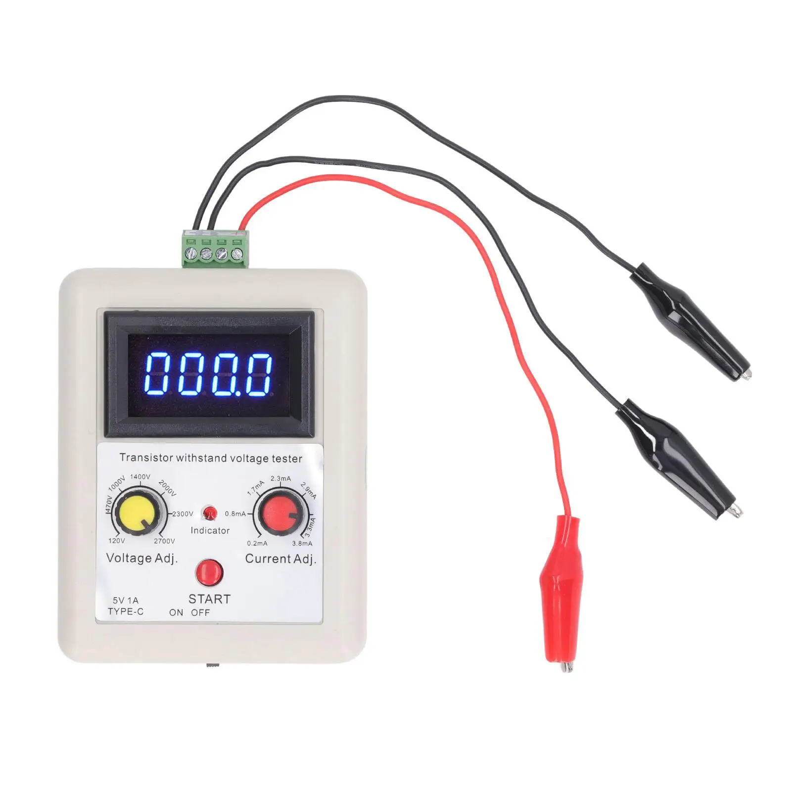 

Digital Voltage Capability Tester 120-2700V Compact MOS Tube Triode Transistor for testing Tool