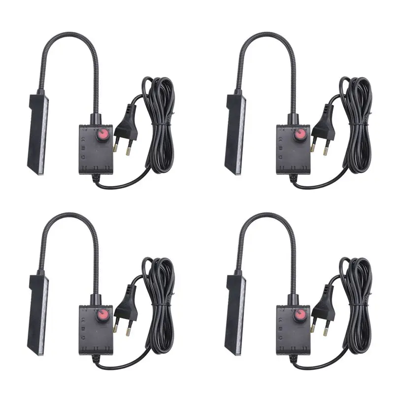 

A60Z4X Dimmable 30 LED Sewing Machine Light Sewing Lighting For Workbench Lathe Drill Press Flexible Work Lamp EU Plugmay