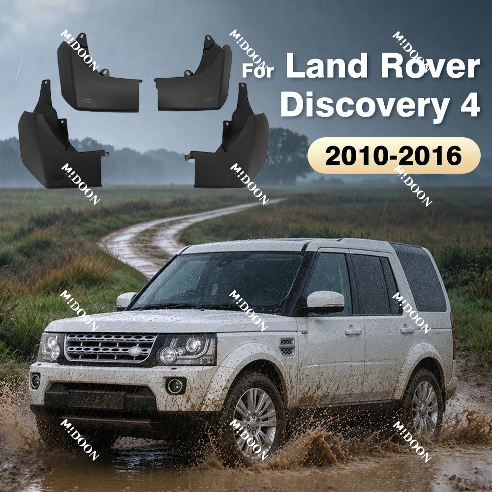 Fender For Land Rover Discovery 4 2010-2016 2011 2012 2013 2014 2015 Mudflaps Splash Guards Mudguards Mud Flaps car Accessories