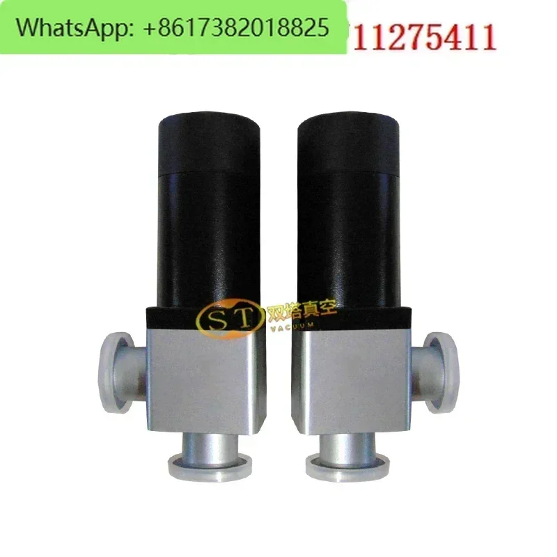 GD/GDC/GDQ-J16/25/40/50KF عالية فراغ دليل هوائي الملف اللولبي صمام زاوية صمام 220 فولت #3