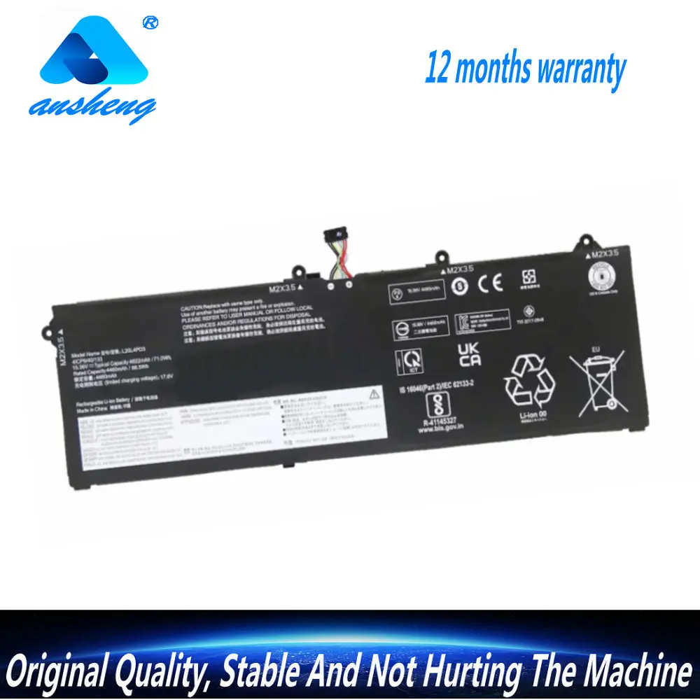 

NEW L20L4PD3 L20M4PD3 Laptop Battery For Lenovo Legion S7 Slim 7 15ACH6 ​ThinkBook 16p Series R9000X 2021R 5B11C04261 SB11C04262