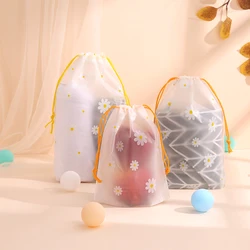 10pcs small chrysanthemum bouquet pockets, miscellaneous storage bags, shoes, socks, umbrella bags
