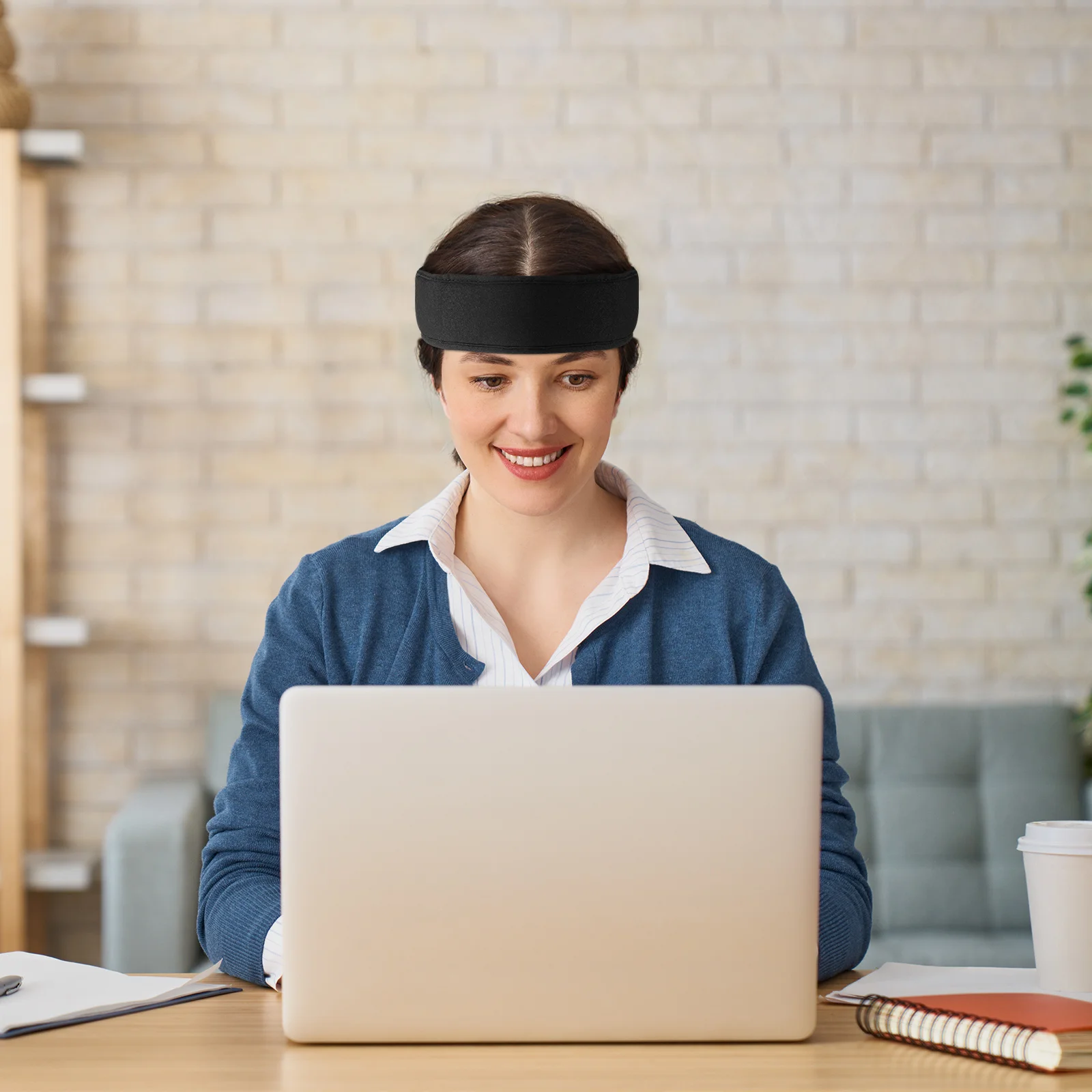 عصابة رأس للتدليك، غلاف بالضغط الإبري، مواد متينة تحفز نقاط الوخز، عصابة رأس مريحة ومريحة للوخز بالإبر