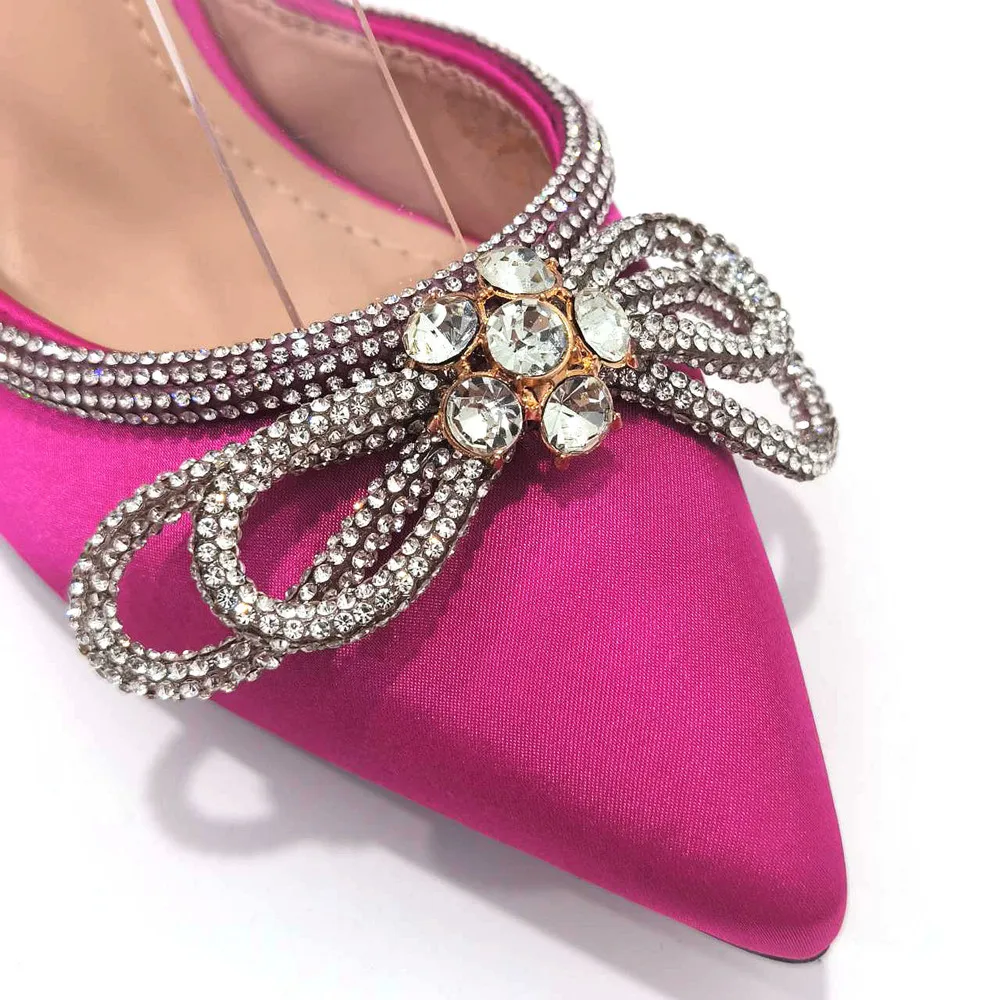 Sandals 2024 Italian Design Embossed Varnish Style Big Diamond Decoration Classic Noble Women Shoes and Bag Set