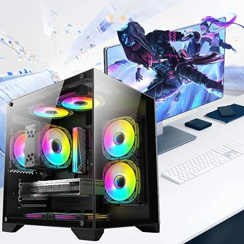 Computer host i5/10400F/12600kf/13600F4060 desktop computer assembly machine