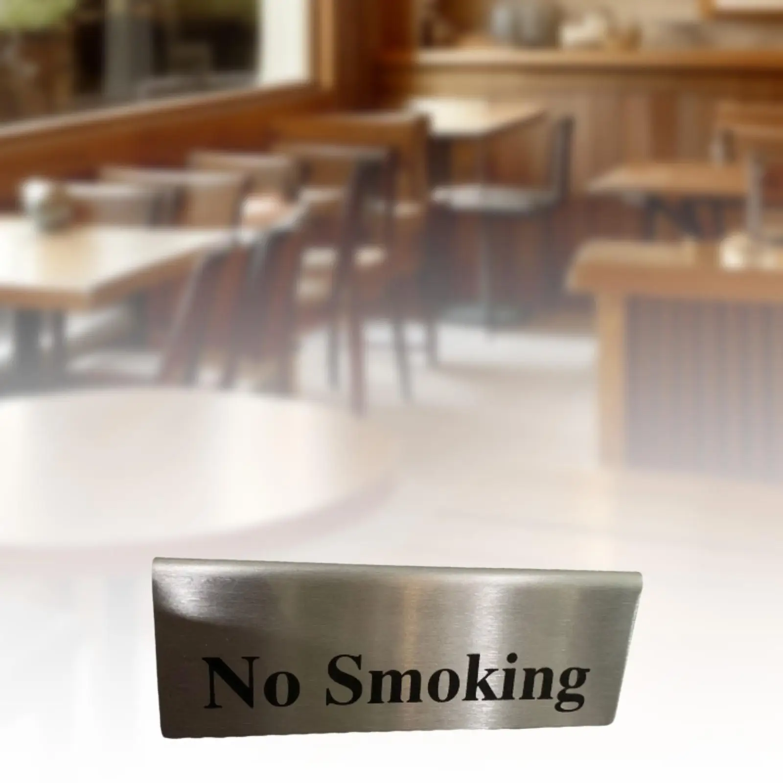 Smoke Table Tent Sign Table Smoke Card Reminder Unique Double Sided No Smoke