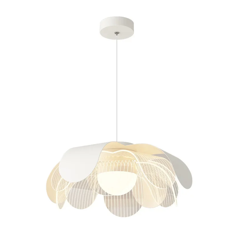 Restaurant chandelier, Nordic cream style personalized desk lamp