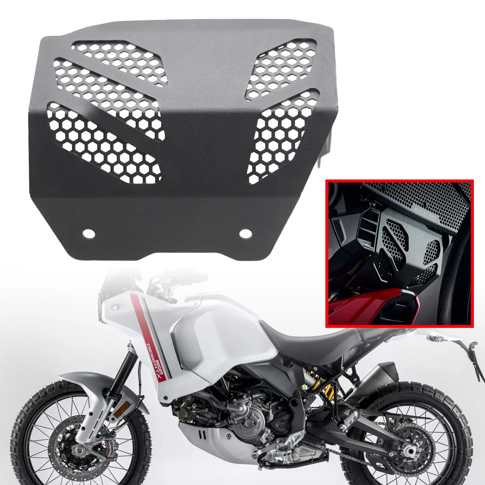 

Motorcycle Accessories Engine Guard Protector Exhaust Shield Protection Cover Chassis Shroud Fit For Ducati Desert X 2022-2023