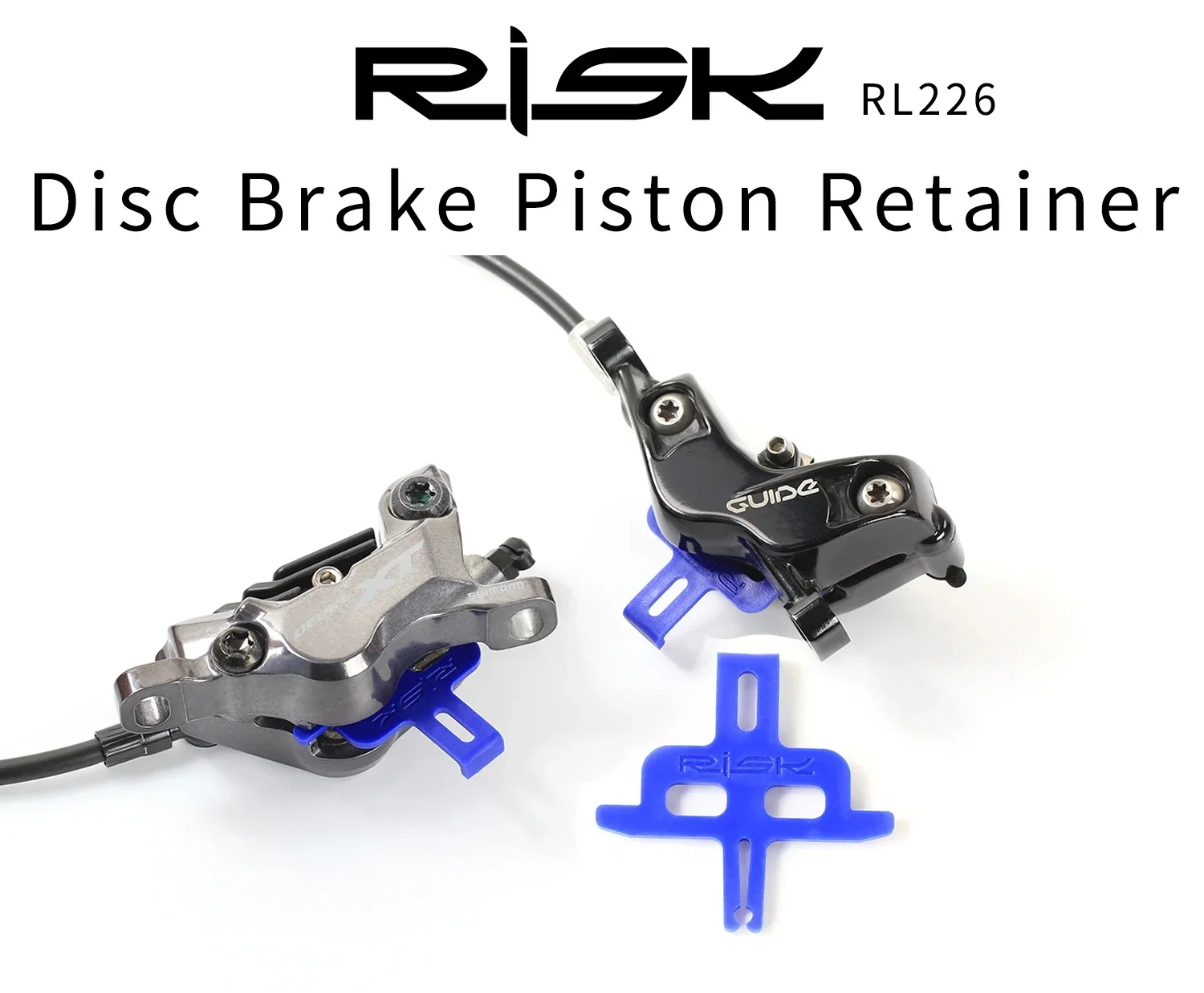 Risk MTB Rennrad Bremssattel Kunststoff Schutzblock, Fahrrad hydraulische Scheibenbremse Kolbenhalter, Radfahren Scheibenbremse Abstandshalter – Detail 1