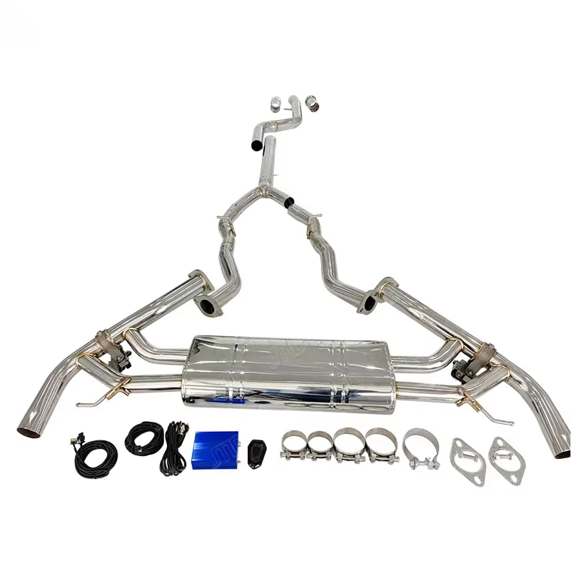 

JTLD Bmw Stainless Steel Exhaust Muffler With Valves Valvetronic B58 Exhaust Catback For BMW X5 X Drive 40i G05 3.0L 2019-2022