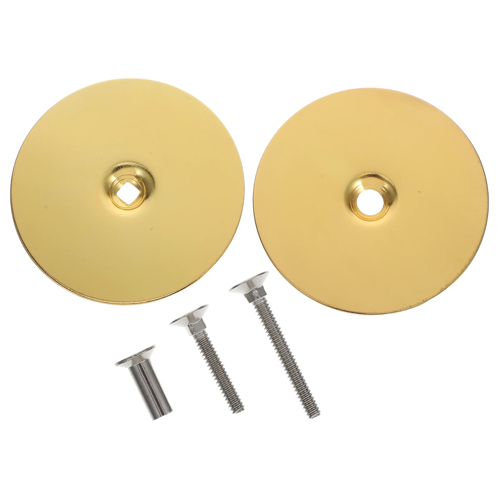 

Stainless Steel Door Cover Plate Security Lock Filler for Wooden Metal Doors Peephole Blocker No Tools Needed Deadbolt
