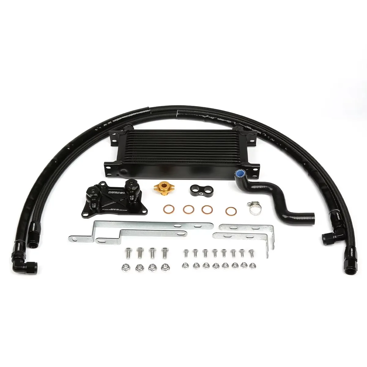 BATTLE BEE Oil Cooler Kit for VAG Volkswagen Audi Golf S3 A3 GTI TSI R MK7 1.8T 2.0T GEN3 EA888 ENGINE