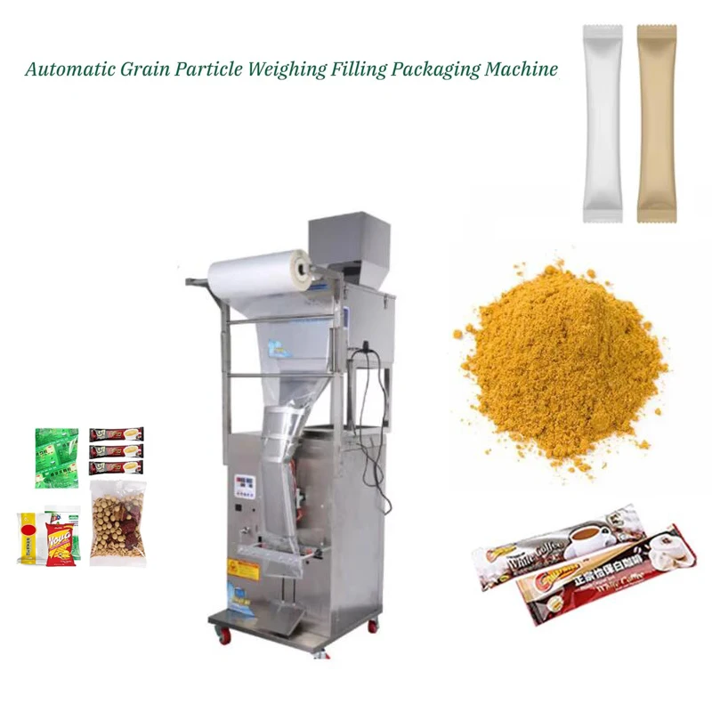 

Интеллектуальная автоматическая упаковочная машина Многофункциональное упаковочное оборудование для взвешивания и запечатывания Упаковка для гранулированного порошка и S
