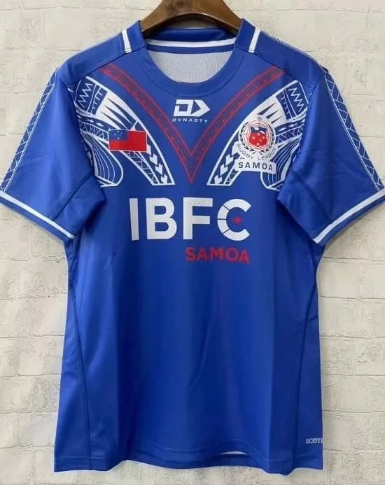 Samoa Rugby 2026 New Rugby Jerseys, T-shirts, Tops, Sports Breathable Quick Drying Fashionable Casual Clothing - Parent-child