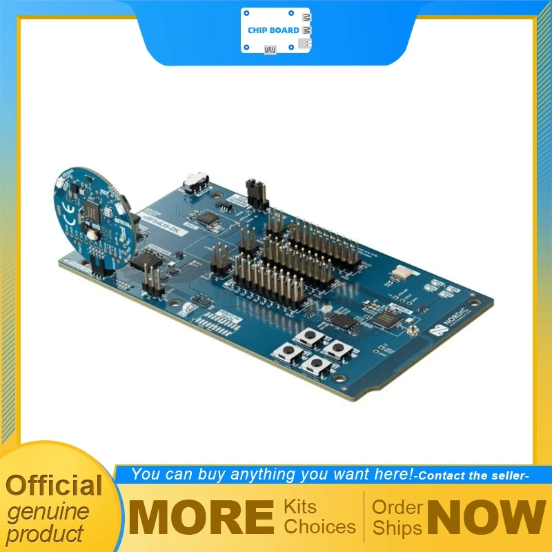 Nordic nRF54L15 Coin-Cell Development Kit, BLE Channel Sounding, Matter Ready, Edge AI Prototype Board