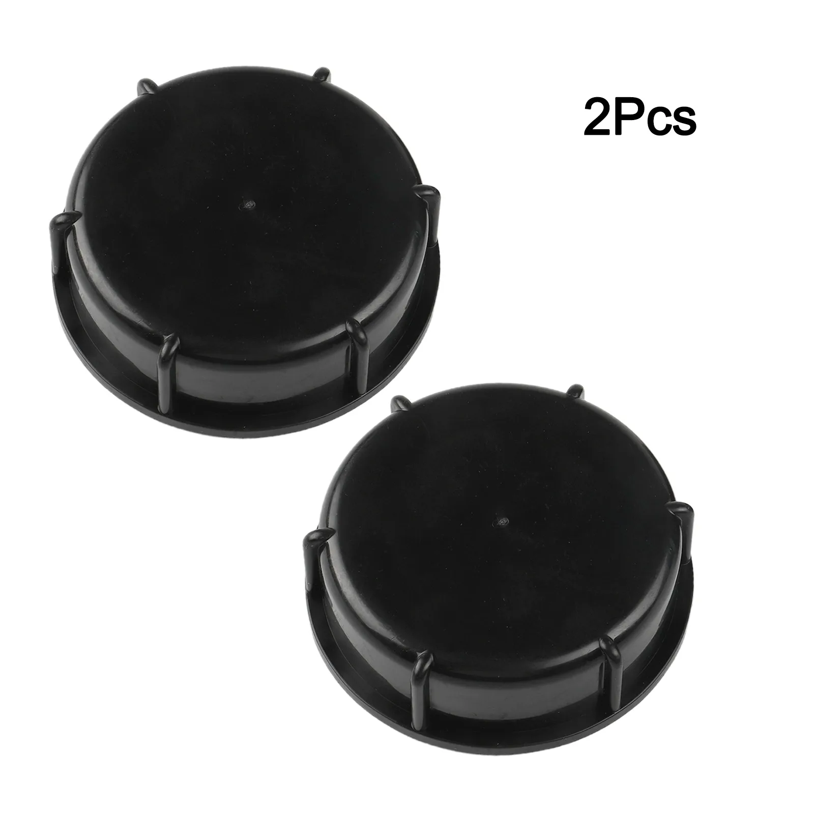 2 Pieces IBC Tank Valve Cover with S100x8 Thread Size 100mm for DN80 Outlet Protection in Storage Applications