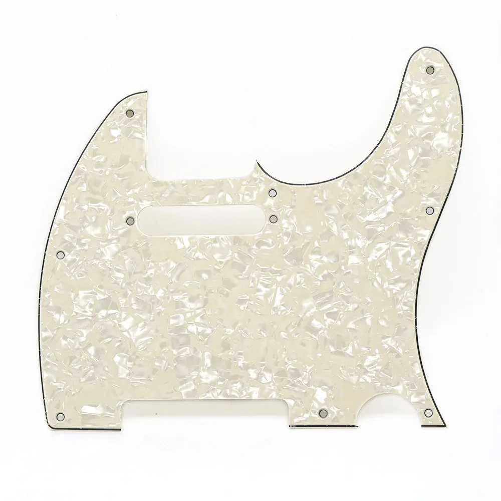 

1pcs Guitar Pickguard 3 Ply 10 Hole with Screw For TL Electric Guitar 12 Coloer