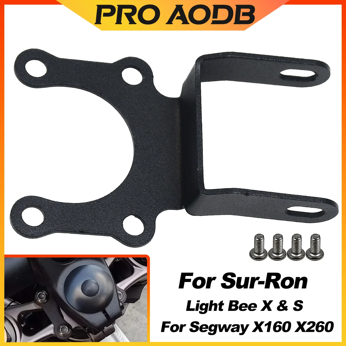 For Surron Light Bee S & Light Bee X Electric Bikes Headlight Bracket Motorcycle For Segway X260 X160 Headlamp Mounting Bracket