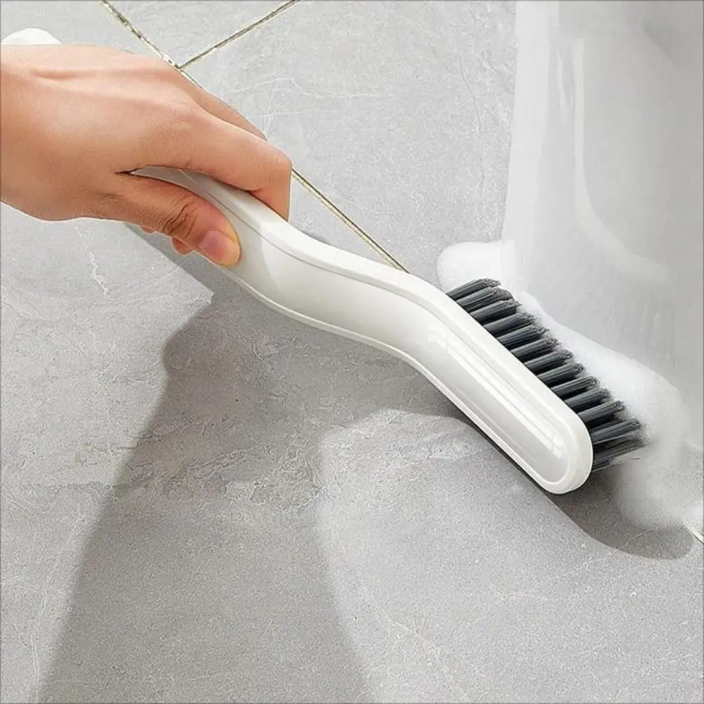 Multifunction Hard Bathroom Corner Cleaning Crevice Window Gap Brush Floor Seam Brush Cleaning Brush Scraping Brush