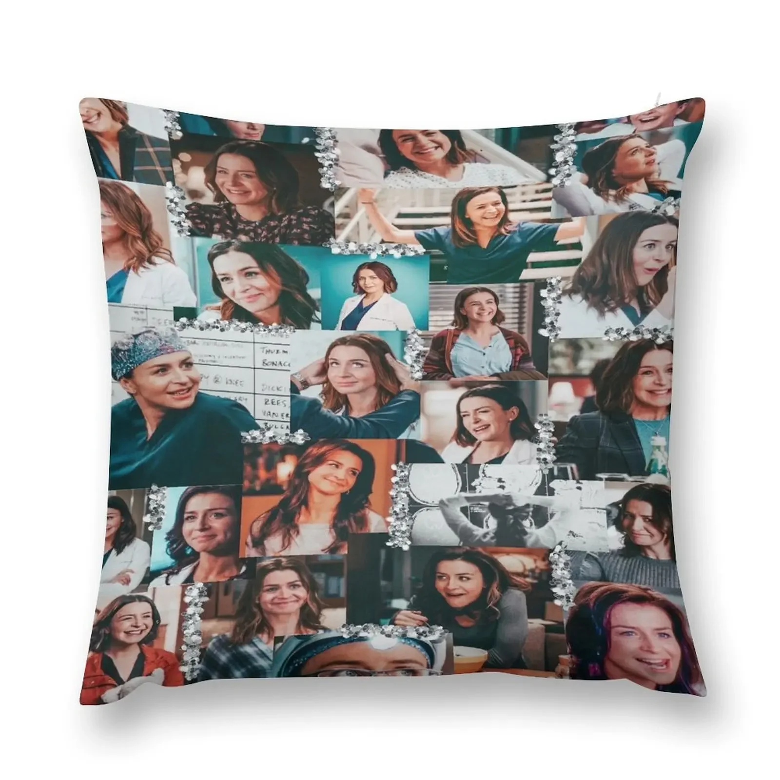 amelia shepherd collage :) Throw Pillow Throw Pillow Cushion Cover Luxury Decorative Sofa Cushions pillow