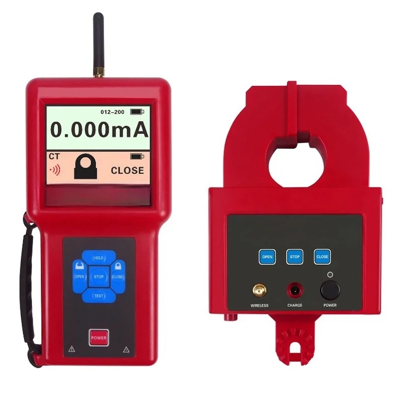 ETCR9400 Portable Zinc Oxide Electrified Lightning Arrester Meter 433Mhz Wireless Communication 30M Below 35kV Circuit Line