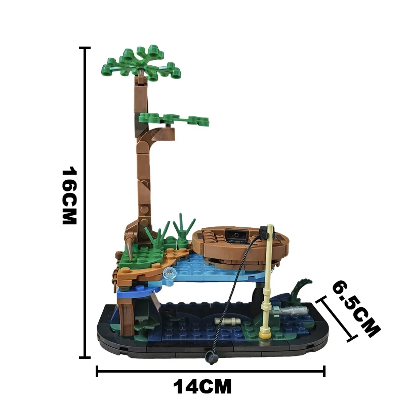 

Creatively designed building block toys, ideal for creating movie scene models. Great gifts for children and adults alike