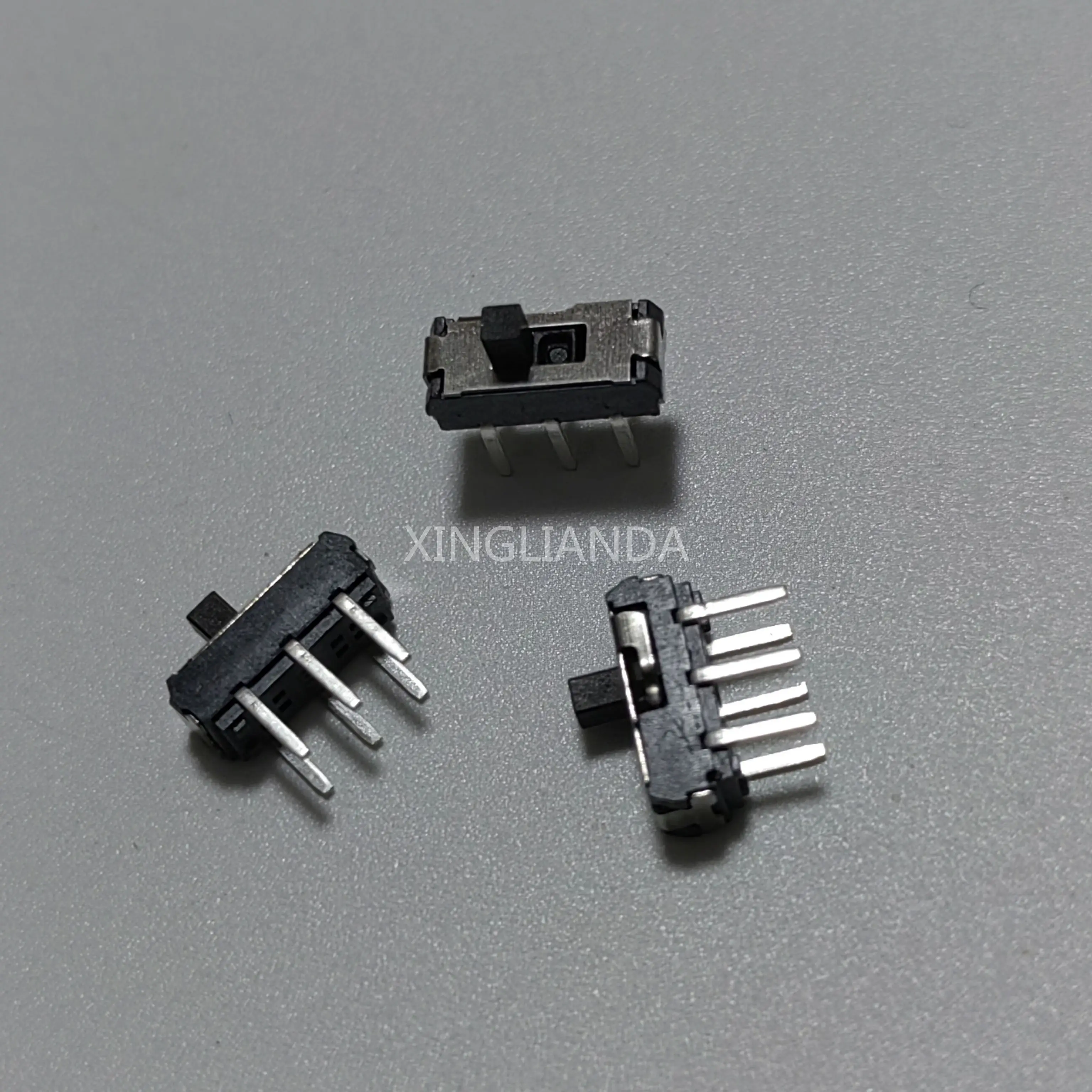 100PCS MSS-22D18 Mini Miniature DIP TOP Slide Switch 2P2T 6Pin Handle High 2MM For DVD Switches