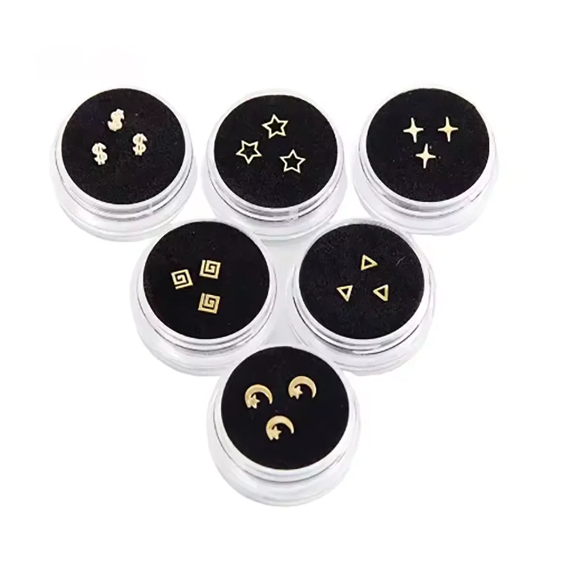 3pcs/Box Dental Teeth Gems Beauty Diamond Jewelry Crystal Decoration Fashion Cute Charming Tooth Ornaments Tooth Gems With Box