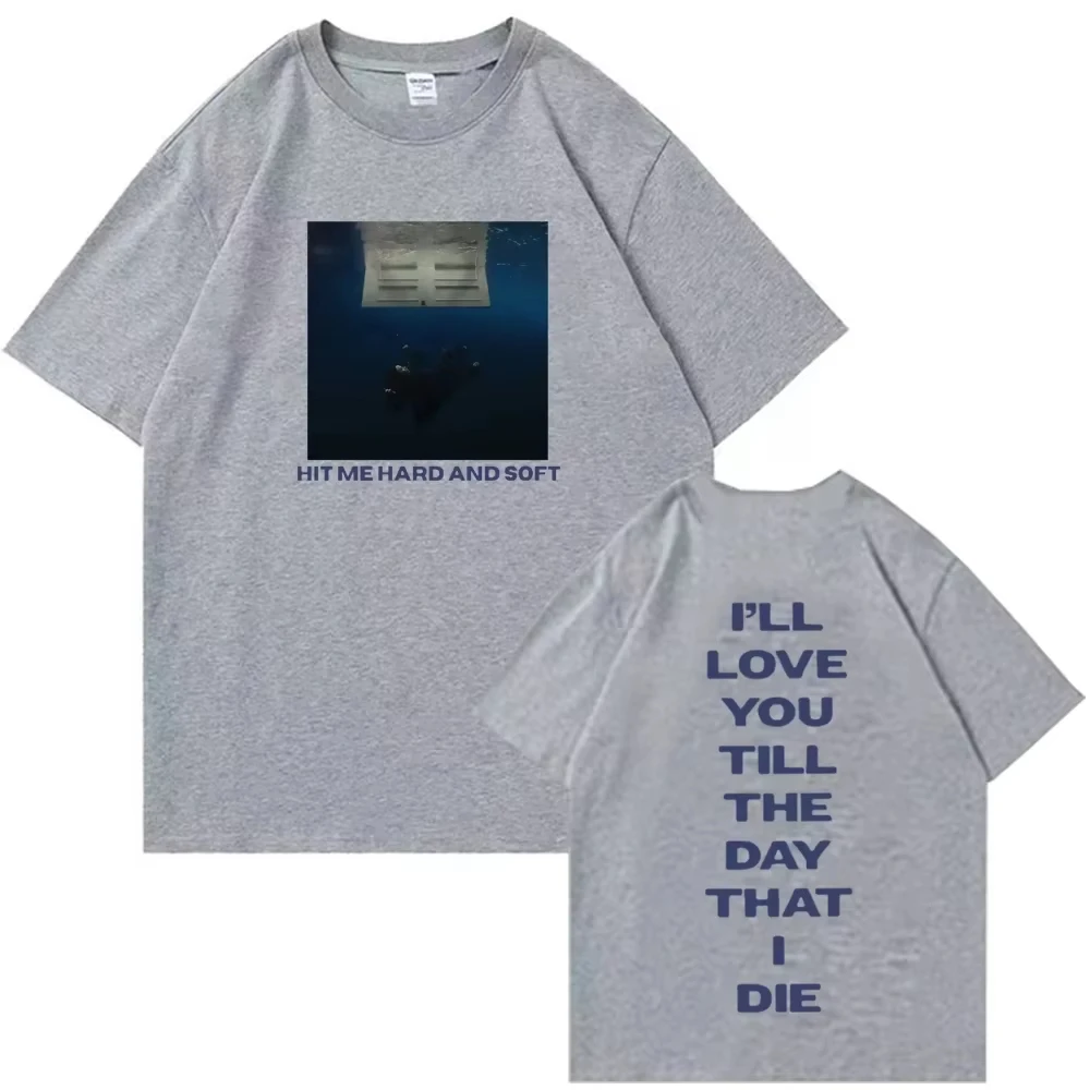 بيلي ضرب لي الصلب والناعمة 2025 جولة نقية النساء الرجال تي شيرت موضة Harajuku الهيب هوب عادية س الرقبة قصيرة الأكمام بلايز
