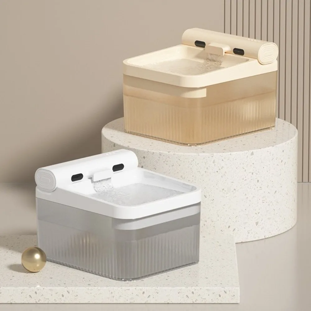 

Triple Filtered Cat Automatic Water Fountain Silent Operation Large Capacity Pet Water Dispenser USB Electric Filter Circulation
