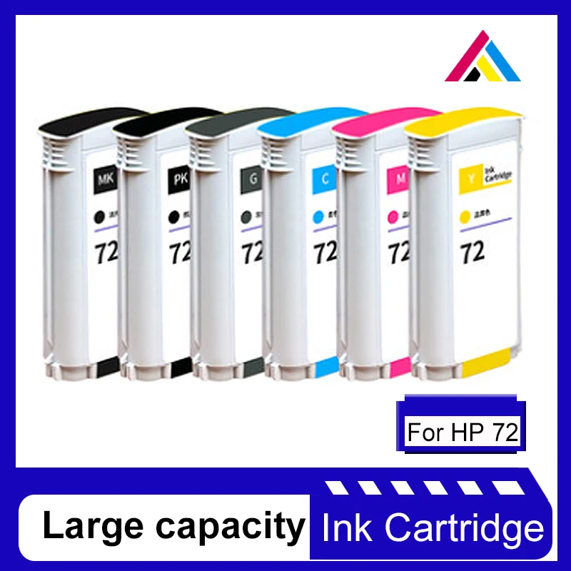 Сменный чернильный картридж CSD для HP 72 hp DesignJet T610 T770 T790 T795 T1300 T1100 T2300