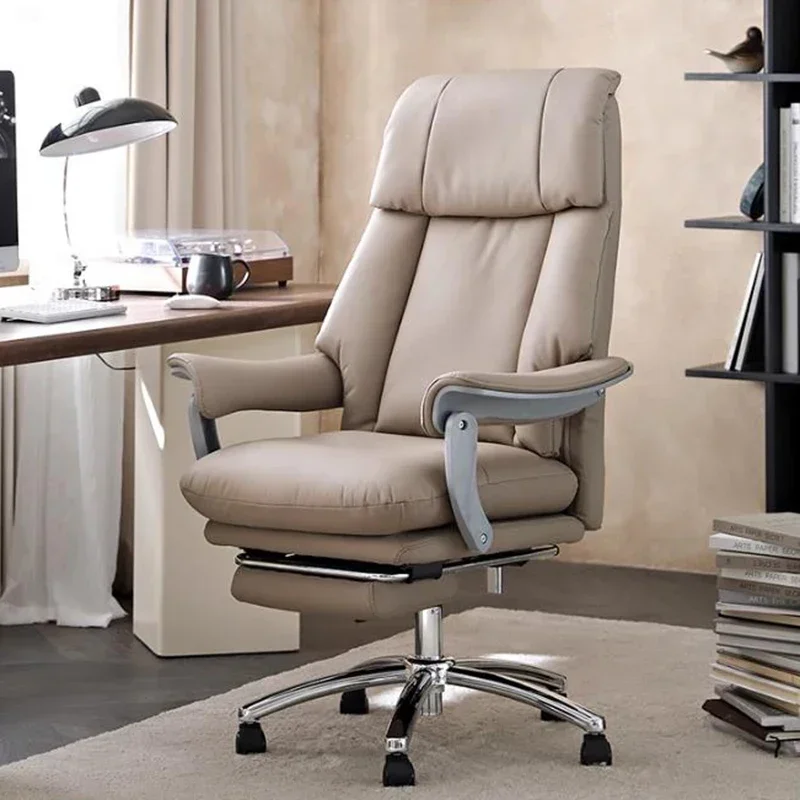 

Luxurious Recliner Office Chairs Armchair Boss Modern Ergonomic Office Chairs Gaming Adjustable Office Furniture Cadeiras LLOC