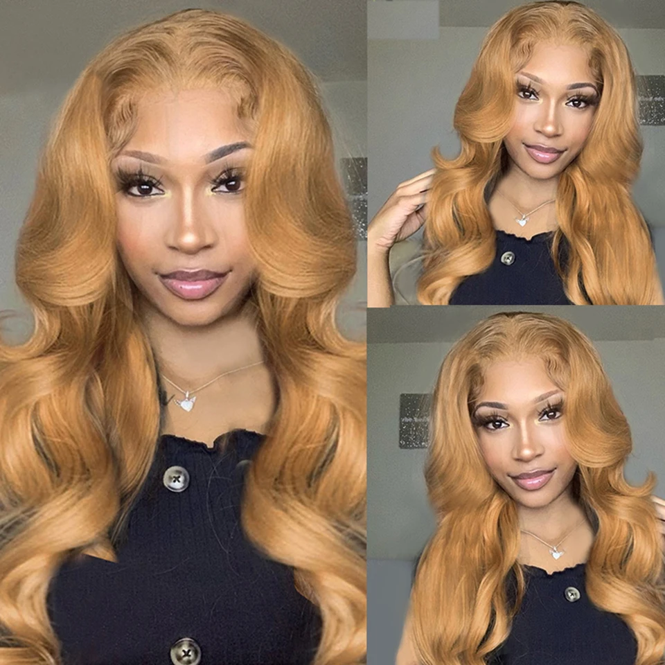 #27 Onda Do Corpo Lace Frontal Transparente 13X4 Lace Front 100% Cabelo Humano Remy Lace Frontal Com O Cabelo Do Bebê Prearrancadas HairUGo