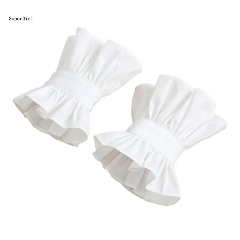 1pair Beautiful Goddesses Oversleeve Comfortable Soft Sleeves Detachable for Fashion Women J78E