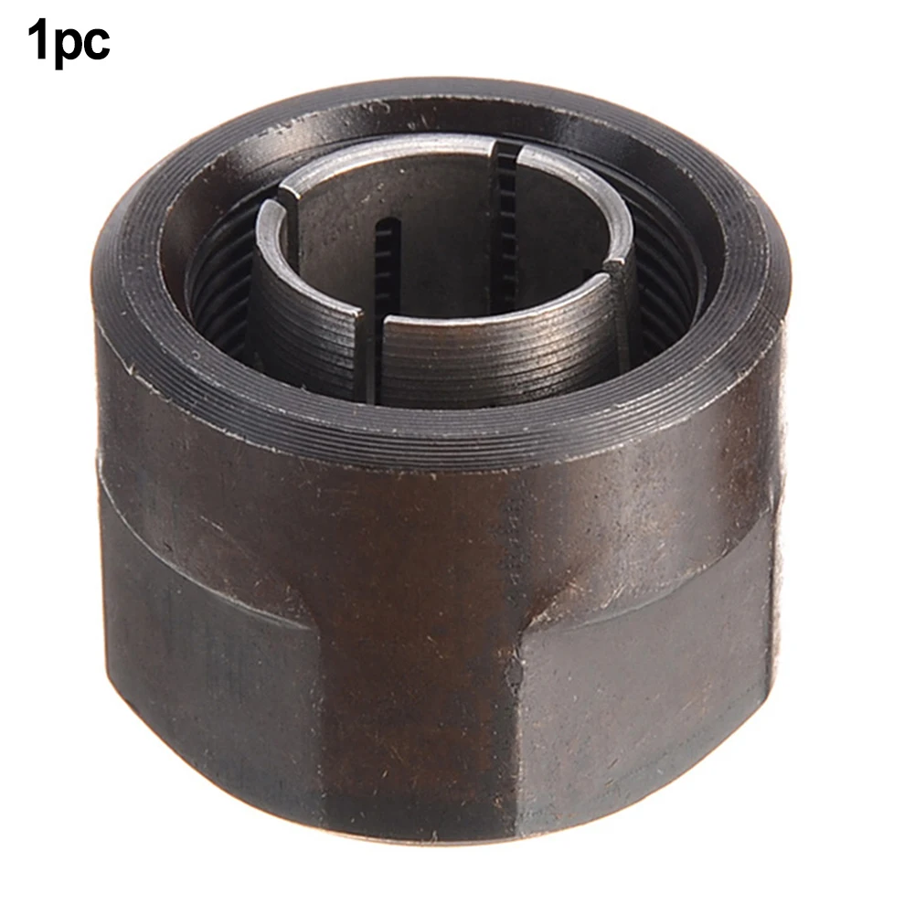 

1 Pc Plunge Router Collet Nut Chuck 12.5mm Metal Parts For 3612 22.5*27mm Trimming Machine Woodworking Tools Accessories